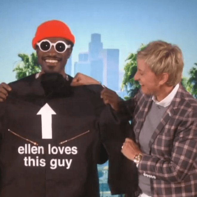 André 3000 Stops By 'The Ellen Degeneres Show'