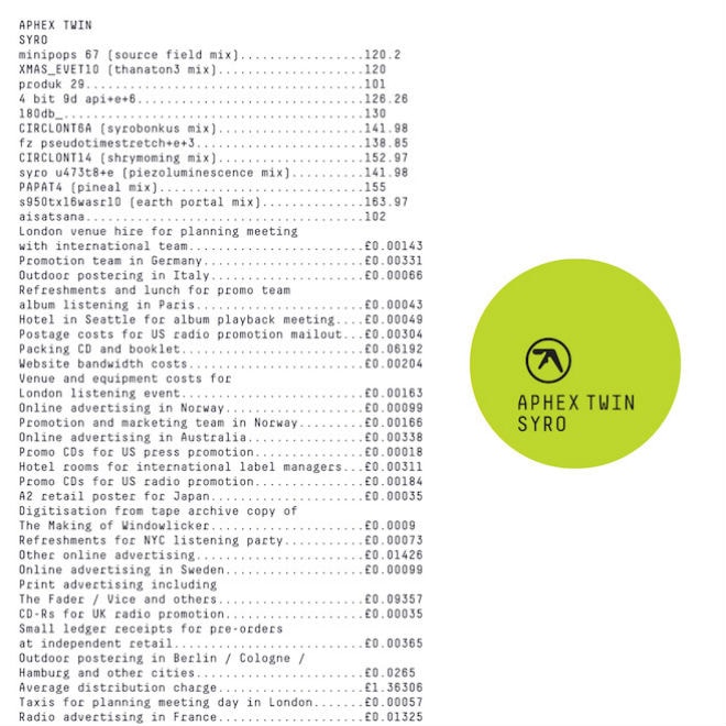 Aphex Twin - Syro (Album Stream)
