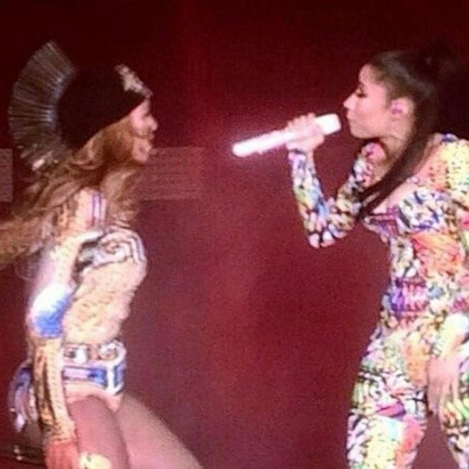 Beyoncé & Nicki Minaj Perform "Flawless" Together in Paris