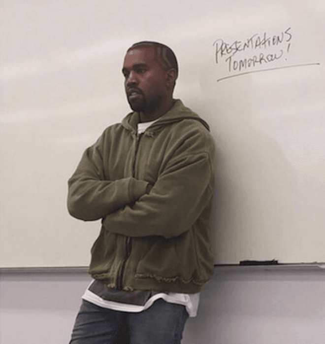 Kanye West Serving Community Service Hours as a Teacher