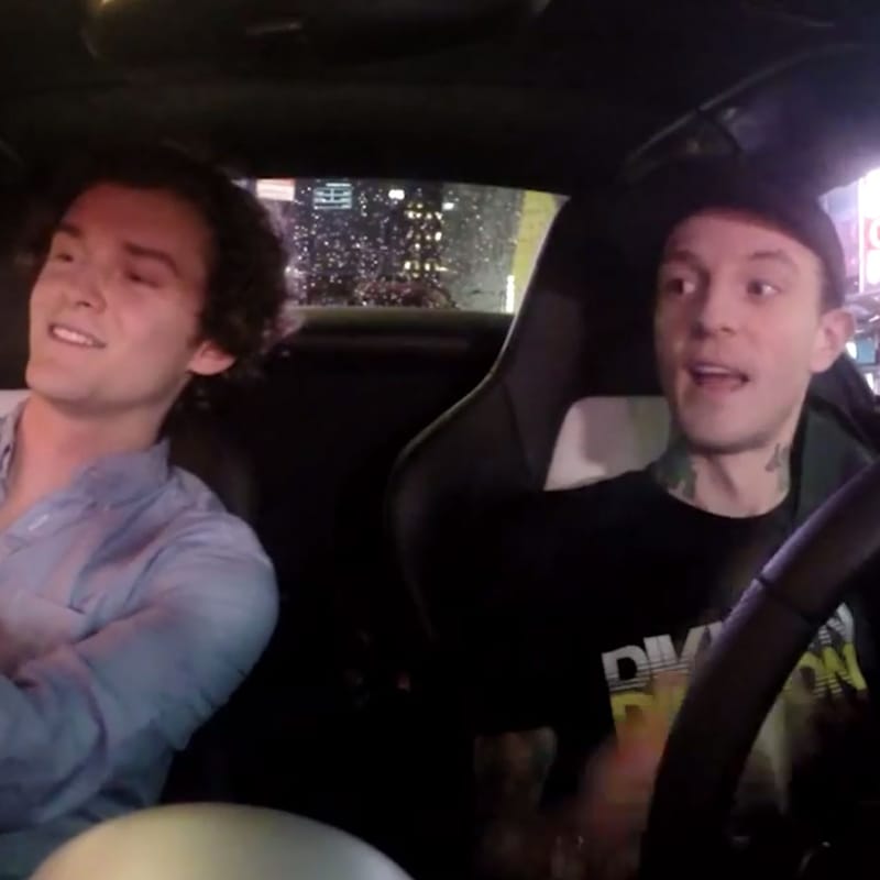 Recap Deadmau5′s Night as an Uber Driver
