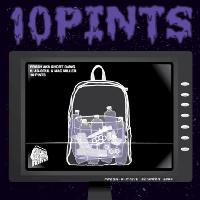 Short Dawg featuring Ab-Soul & Mac Miller - 10 Pints