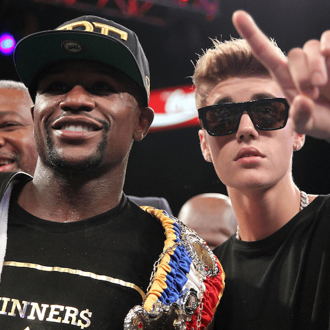 Justin Bieber is Now Training with Floyd Mayweather, Jr.