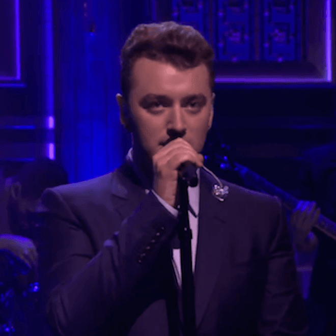 Sam Smith Performs  “I’m Not The Only One” On The Tonight Show