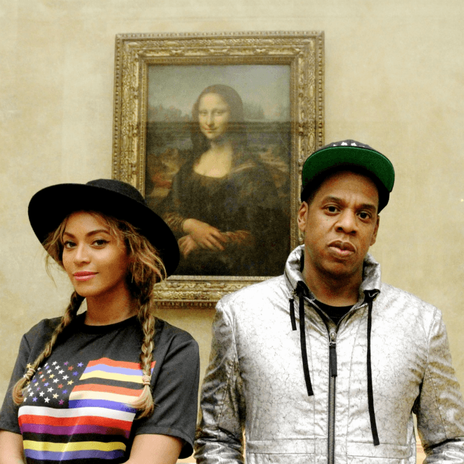 Beyoncé & JAY Z Take Private Tour of Le Louvre