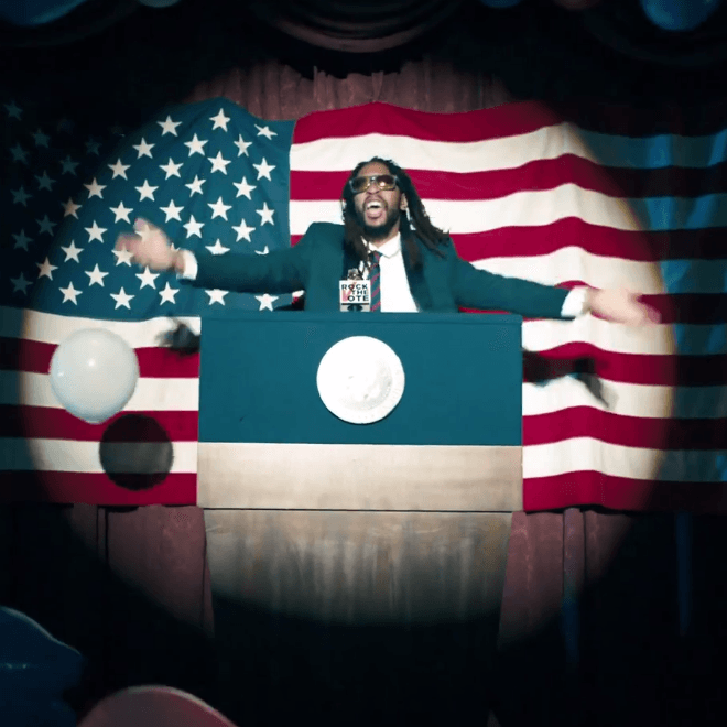 Lil Jon & Lena Dunham Hype Voting in Ridiculous #TURNOUTFORWHAT Video