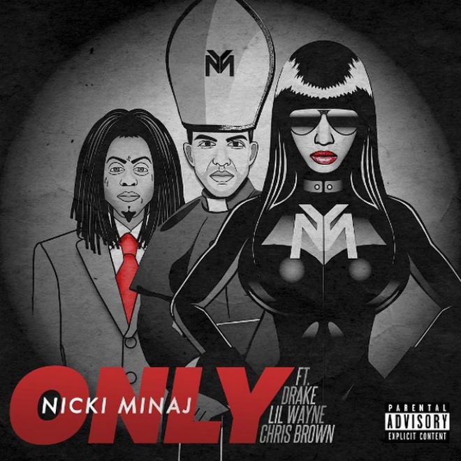 Nicki Minaj Teases New Single "Only" with Lil Wayne & Drake Artwork