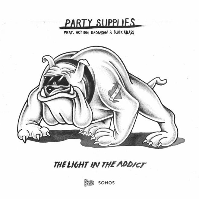 Party Supplies featuring Action Bronson & Black Atlass - The Light In the Addict