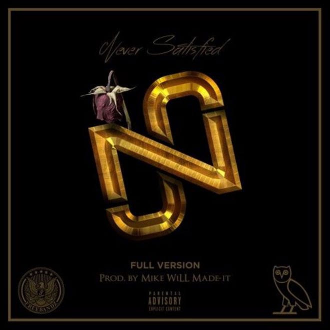 Here's the Full Version of Future's "Never Satisfied" featuring Drake 