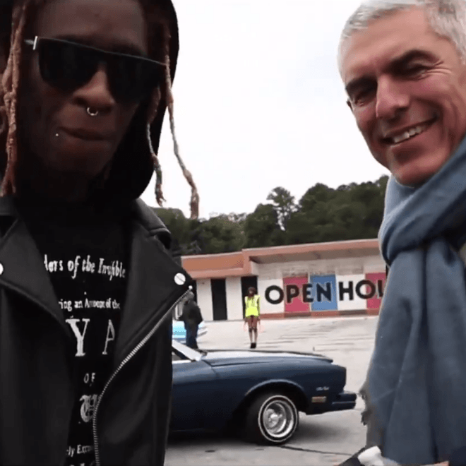 Watch Lyor Cohen Visit Young Thug, Travis $cott & Quality Control Records