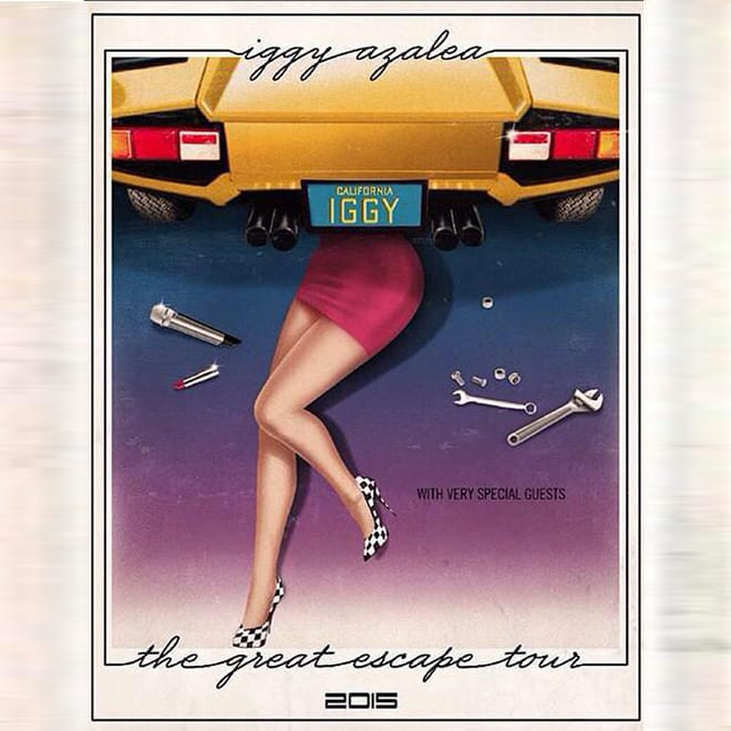 Iggy Azalea Announces 'The Great Escape Tour' with Tinashe and Nick Jonas