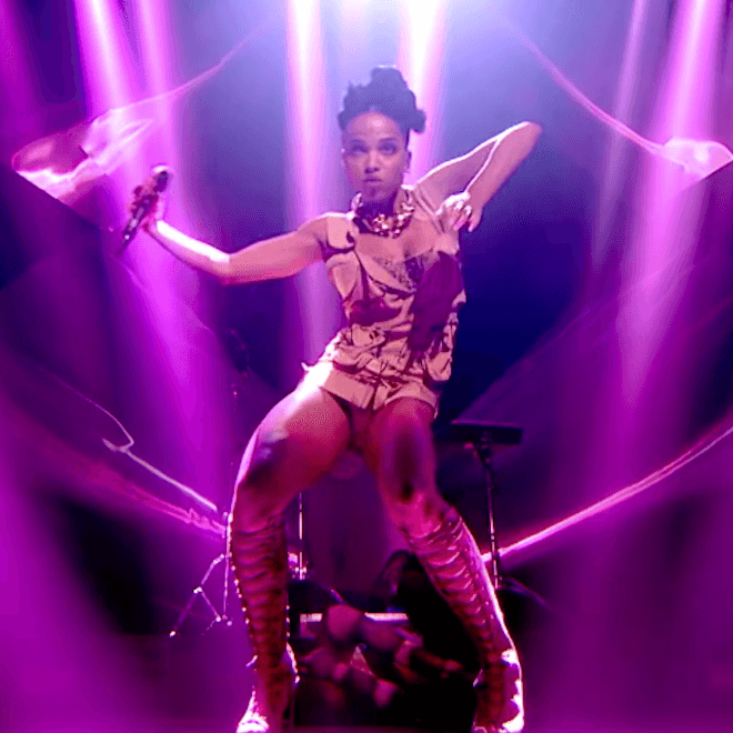 FKA twigs Performs at BRITs 2015 Nominations Launch