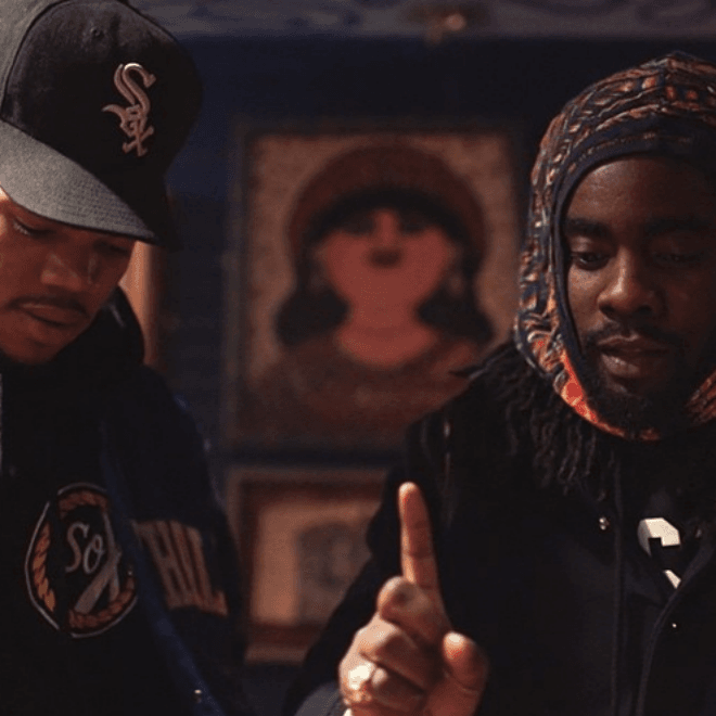 Chance The Rapper Joins Wale On Stage in Chicago 