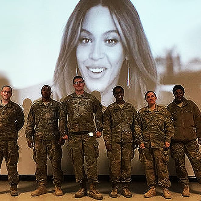 JAY Z and Beyonce Send Message to U.S. Troops 