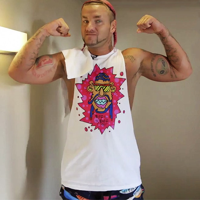 RiFF RAFF Details Diet and Workout for His WWE Regimen