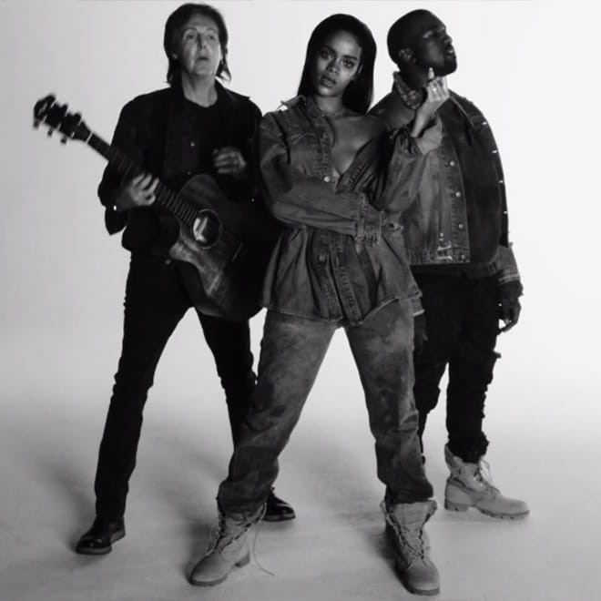 Rihanna featuring Kanye West & Paul McCartney – FourFiveSeconds
