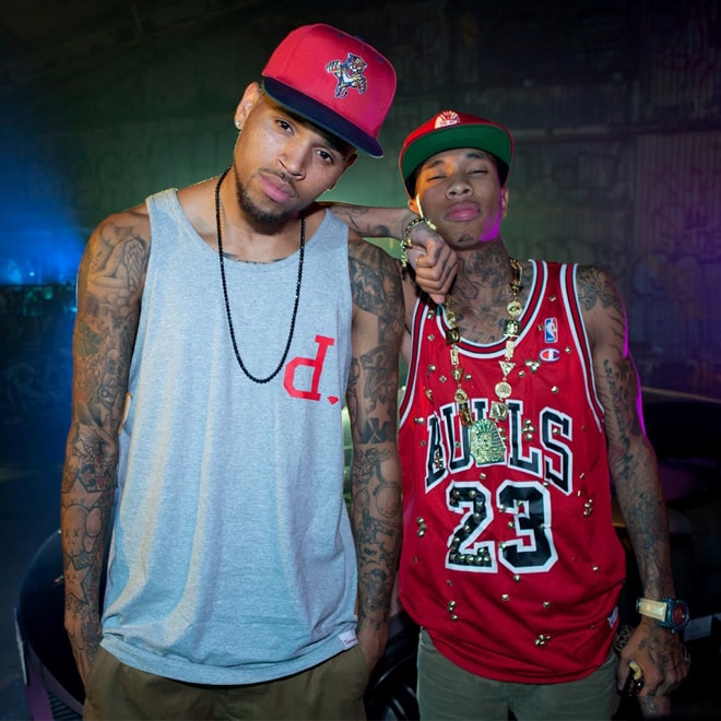 Chris Brown and Tyga Perform "Ayo" on 'Fallon'