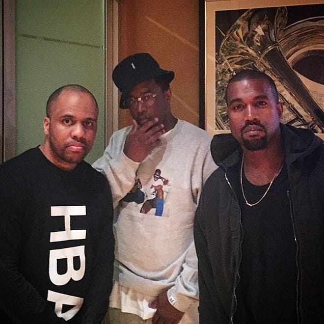 Kanye West, Diddy & Consequence in the Studio Together