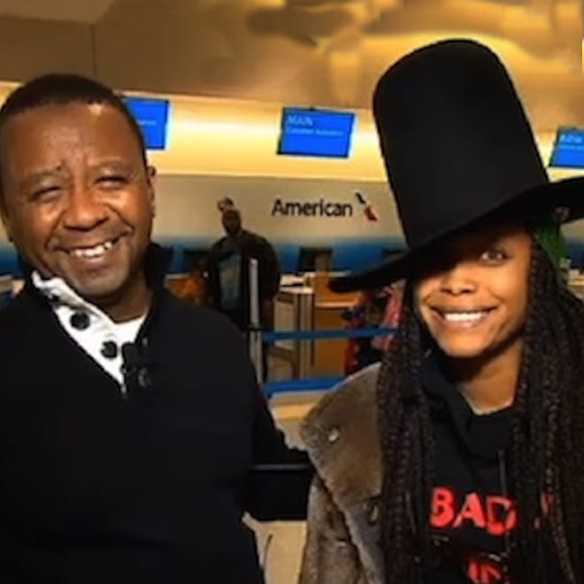 Erykah Badu Crashes Another Newscast