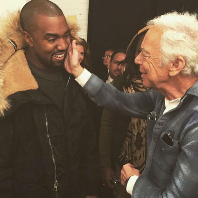 Kanye West Meets Ralph Lauren