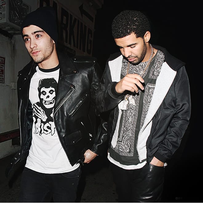 Former One Direction Member Zayn Malik Apparently Aspires to Rival Drake's Inspiration
