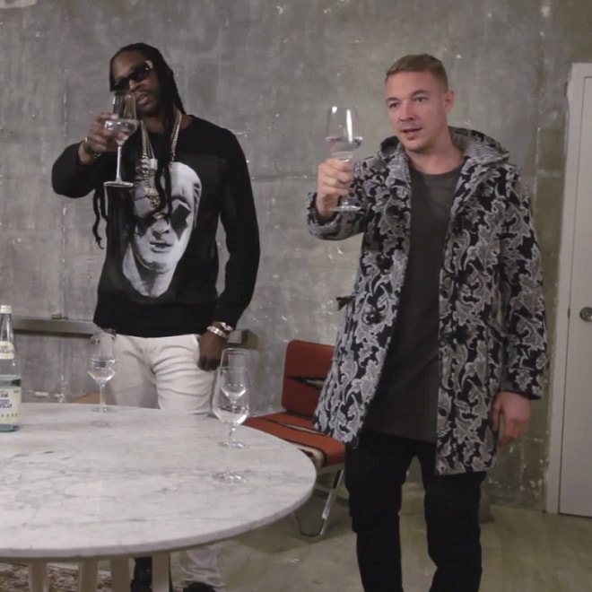 2 Chainz and Diplo Experience $100K Water