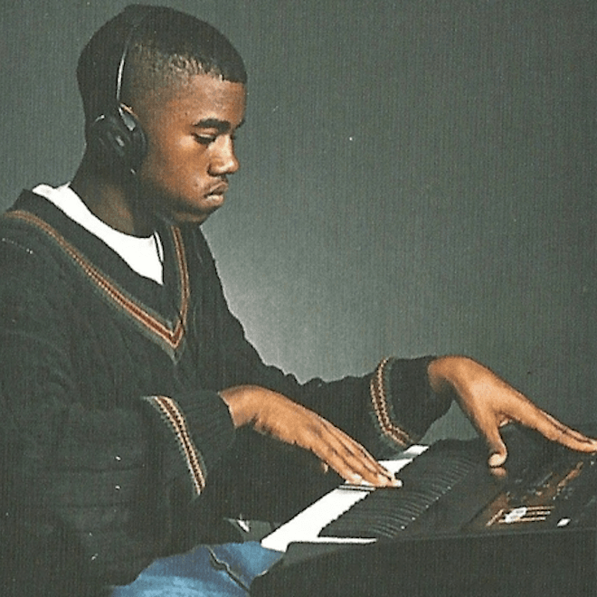 Watch a Young Kanye West Rap With His Mom
