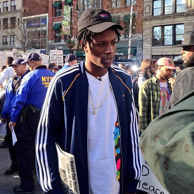 Joey Bada$$ Joins the Freddie Gray Protests in New York