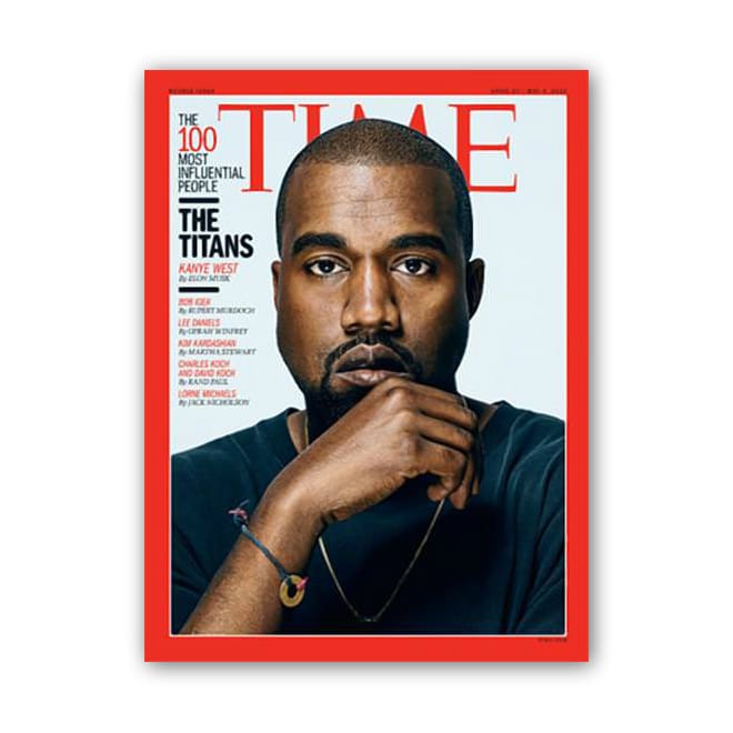 Kanye West Covers Time Magazine's ‘100 Most Influential People’ Issue