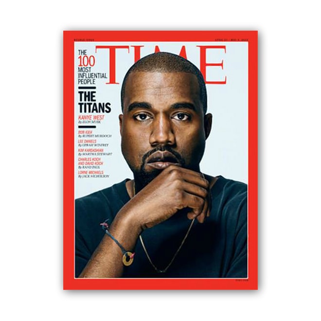Kanye West Covers Time Magazine's ‘100 Most Influential People’ Issue