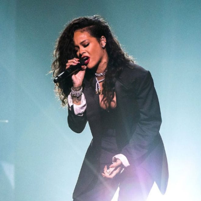 Watch Rihanna Perform "American Oxygen" at March Madness Music Fest