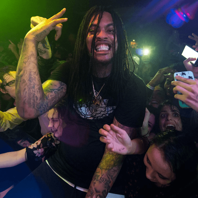 Waka Flocka Goes Into the Crowd to Break up a Fight During His Show