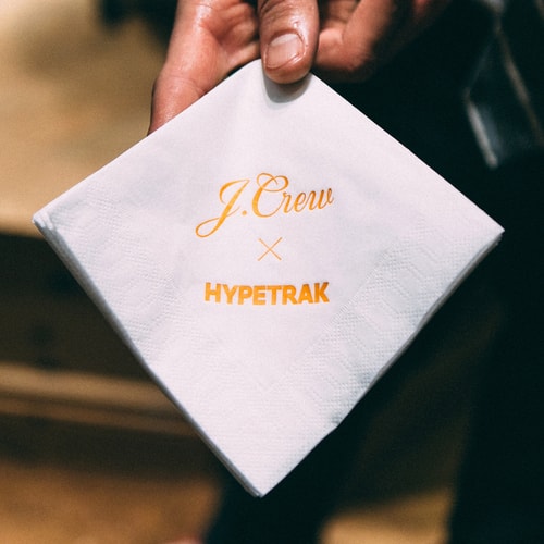 HYPETRAK Kicks Off Monthly Event with J.Crew