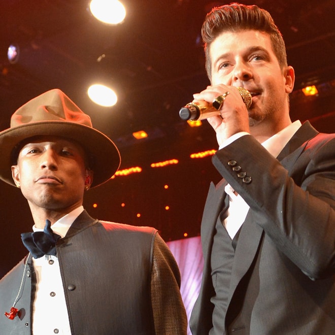 The Lawyers for Robin Thicke and Pharrell Seek New Trial for "Blurred Lines"