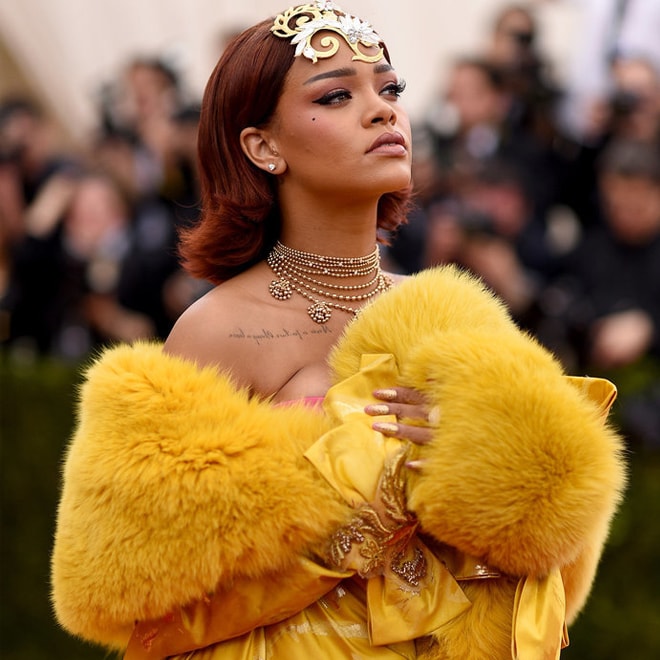 Watch Rihanna Perform "B*tch Better Have My Money" at Met Gala 2015
