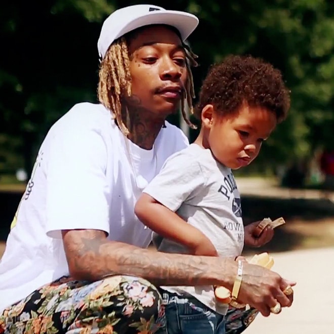Wiz Khalifa's New Video for "The Play" Features His 2-Year-Old Son Sebastian
