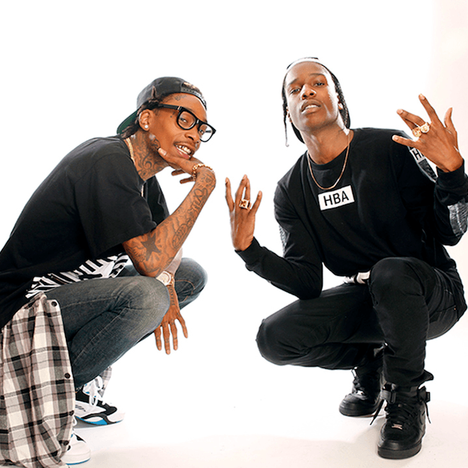A$AP Rocky and Wiz Khalifa Announce Joint European Tour This Fall