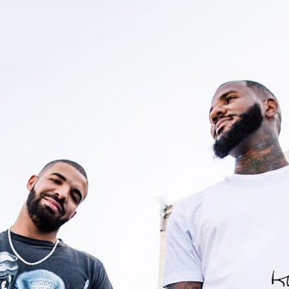 Drake and The Game Film Music Video for "100" in Los Angeles