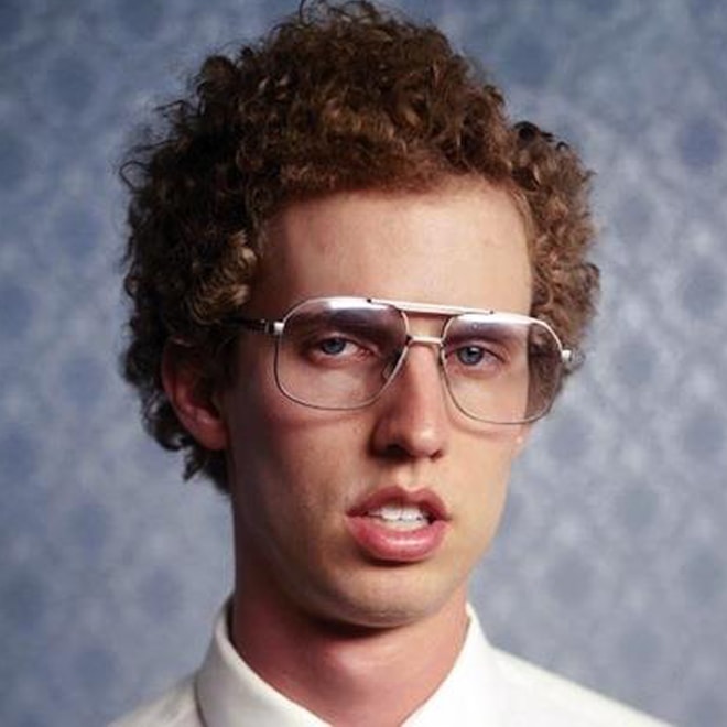 Watch Jon Heder Throw a Tantrum at an Unmasked Daft Punk Member