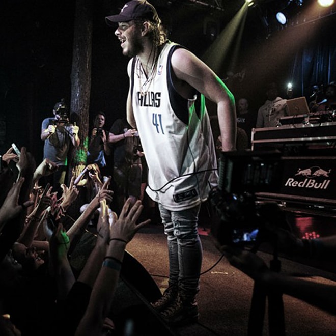 Watch Post Malone's First Hometown Performance of "White Iverson"