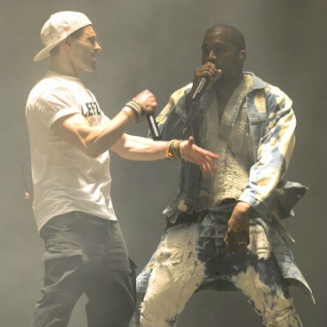 Watch a Stage Crasher Interrupt Kanye West's Glastonbury Set