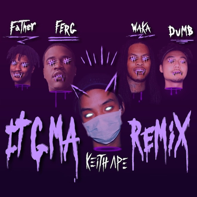 Watch Keith Ape's "It G Ma" Remix featuring A$AP Ferg, Father, Waka Flocka Flame and Dumbfoundead