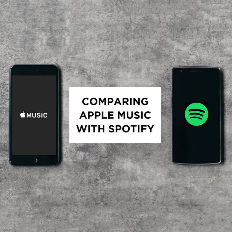 Comparing Apple Music with Spotify