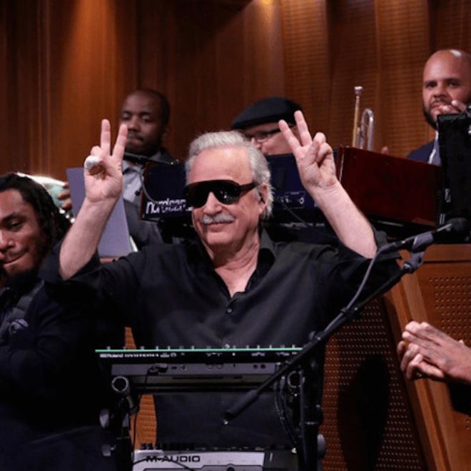Giorgio Moroder Performs with The Roots on The Tonight Show