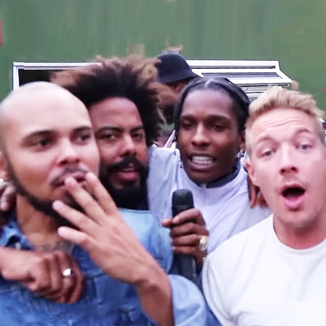Major Lazer Crashes A$AP Rocky's Interview With Tim Westwood