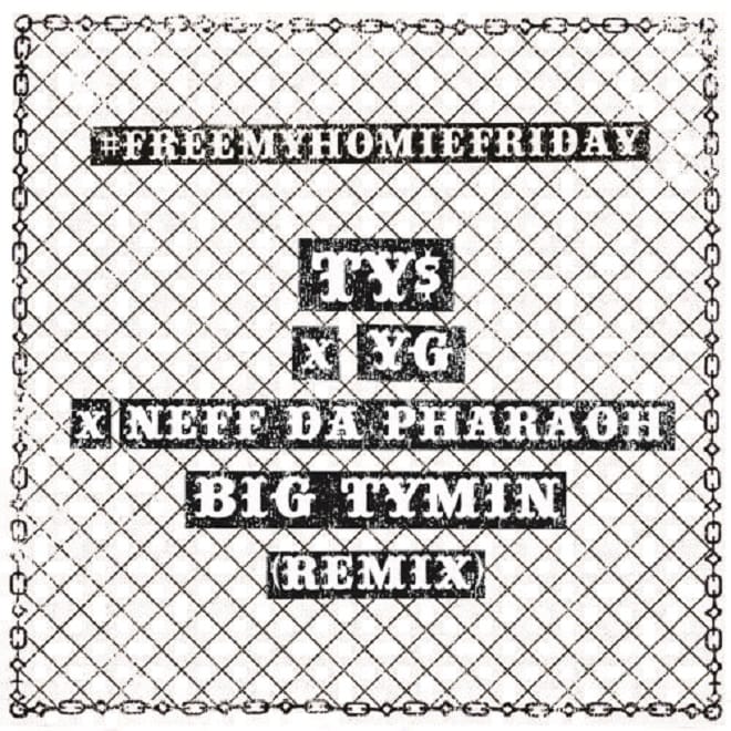 Nef The Pharaoh featuring Ty Dolla $ign & YG - Big Tymin (Remix)