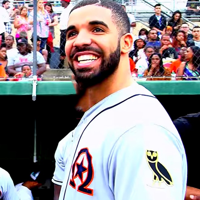 Drake & Hannibal Buress Play, Lose at Charity Softball in Houston