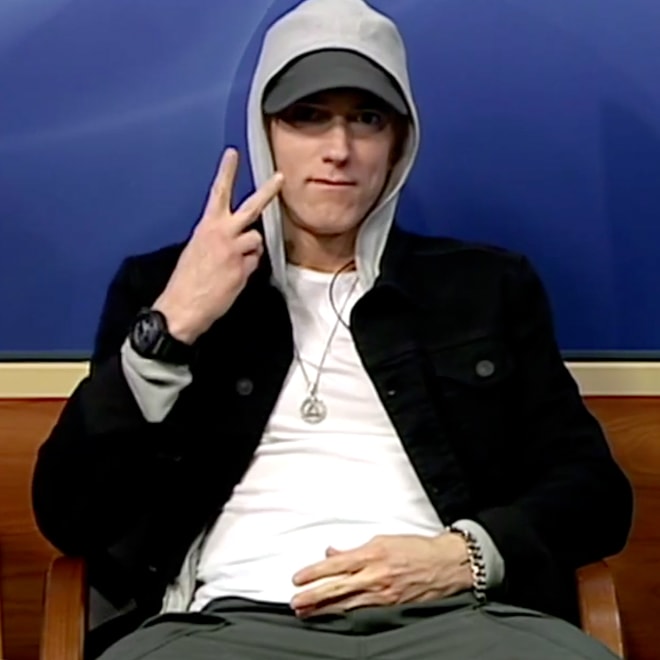 Watch Stephen Colbert Interview Eminem on Public Access TV