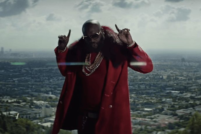 Rick Ross Shoots Music Video at His Own Mansion With Chris Brown for "Sorry"