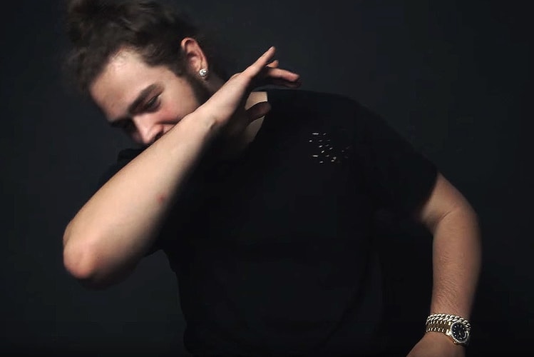 It Took Post Malone 4 Tries to Get His Dab Right For "White Iverson"
